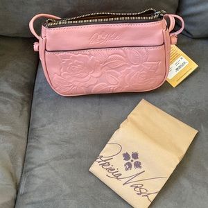 Patricia Nash cross body Rose Tooled Vintage bag NWT